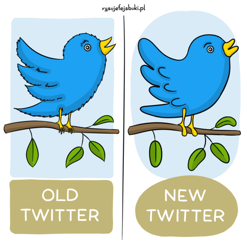 Old Twitter vs. new Twitter