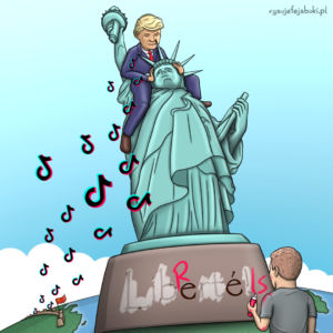 TikTok vs. Trump i Facebook