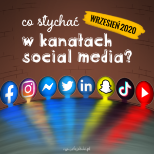 Przegląd kanałów social 2020-09